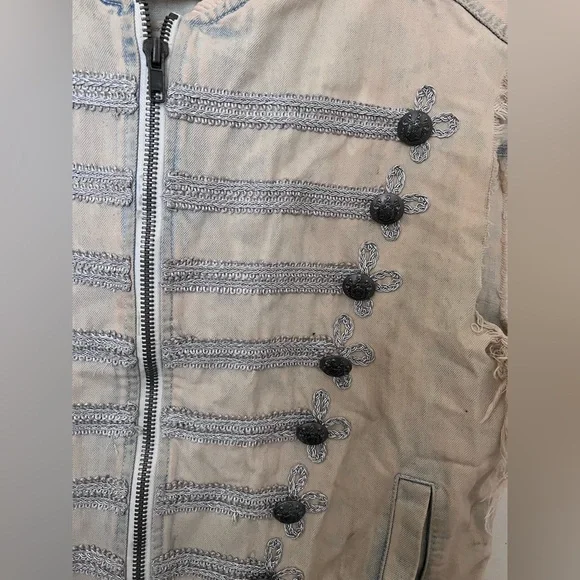 Free People Jean Vest - Picture 3 of 9